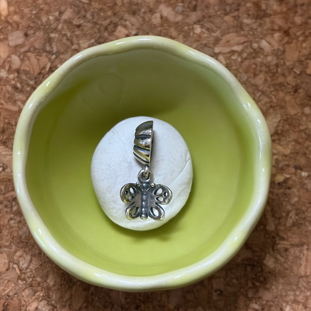Pandora Silver Bracelet Charm - Butterfly